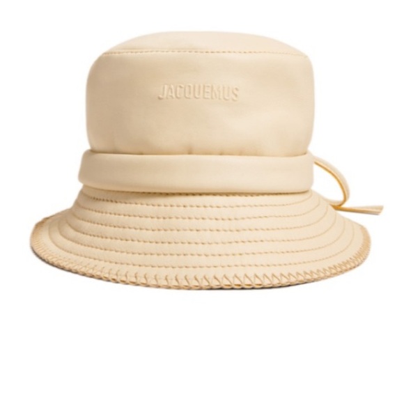 NWT - Jacquemus Leather Bucket Hat - Picture 1 of 6